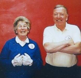 Joan and Tom in the USA in 1987