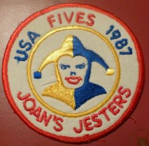 Joan's Jesters badge