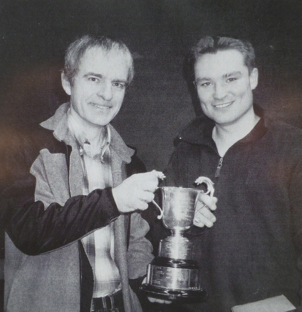 Phil Atkinson (left) & Iain de Weymarn 2002