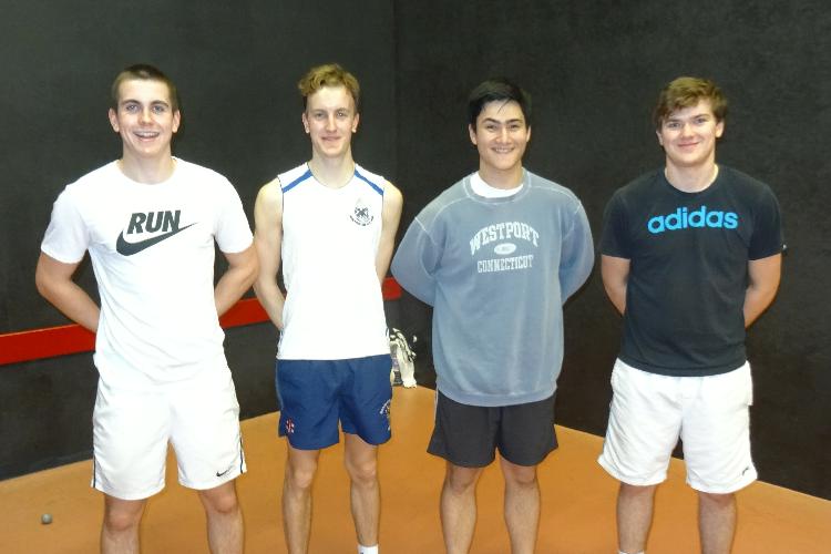 U25s Doubles Plate finalists 2016