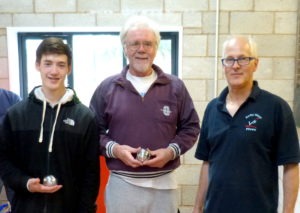 Plate winners John Halligan & Mark Kiteley