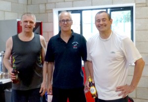 Runners-up Bob Sandie & Richard Christie