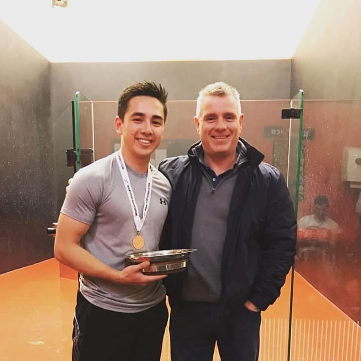 Singles Plate winner Jefferies