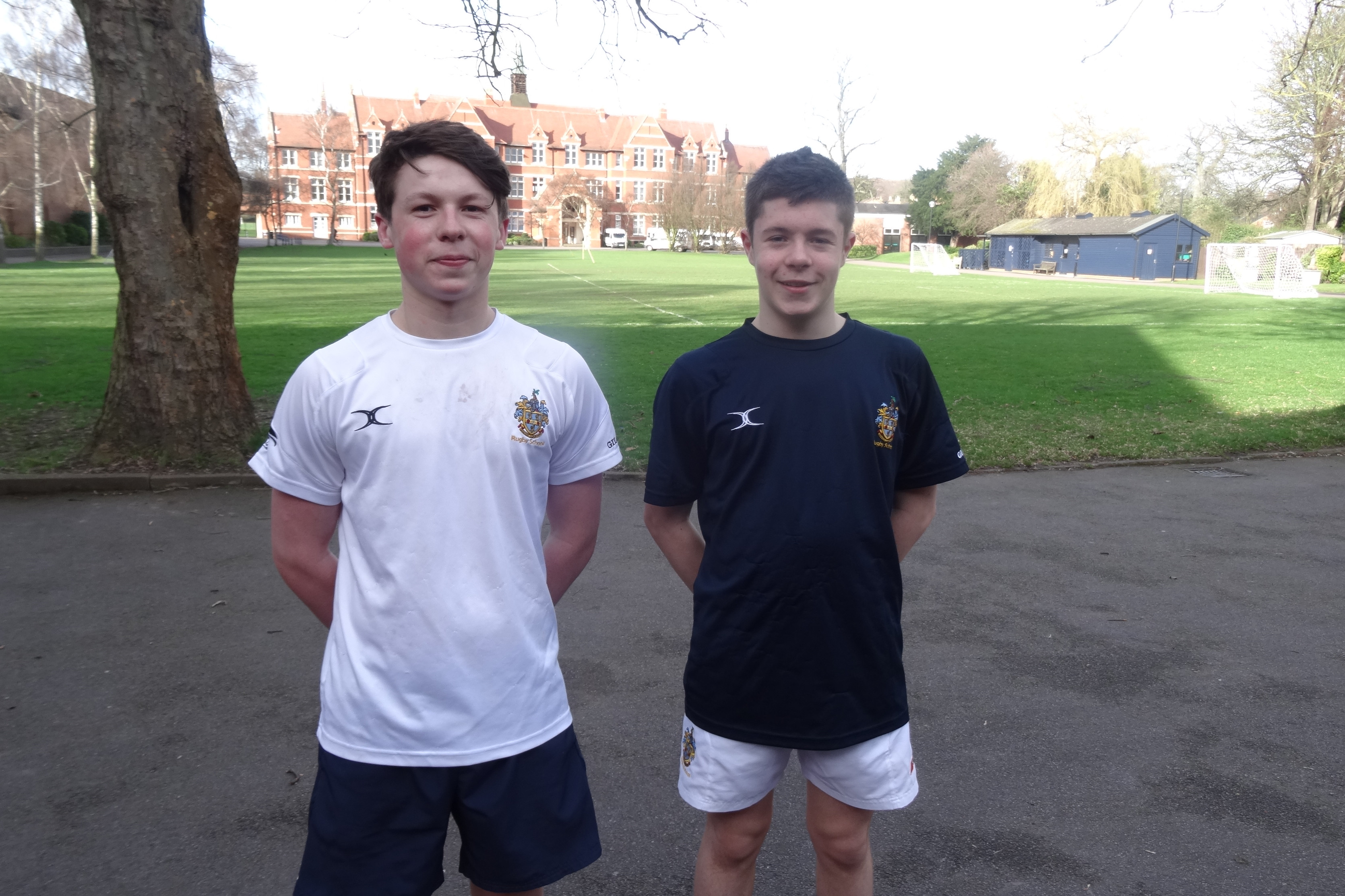 Rugby's U15 Doubles champions