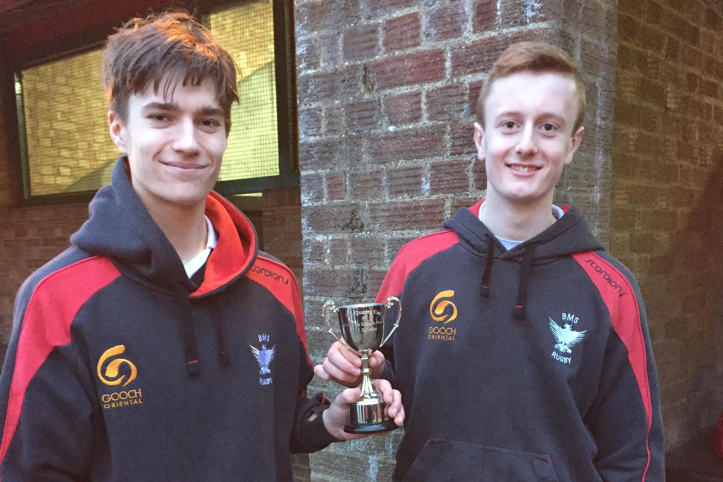 Sumner & Colbert win the Cooper Cup for U18 Doubles