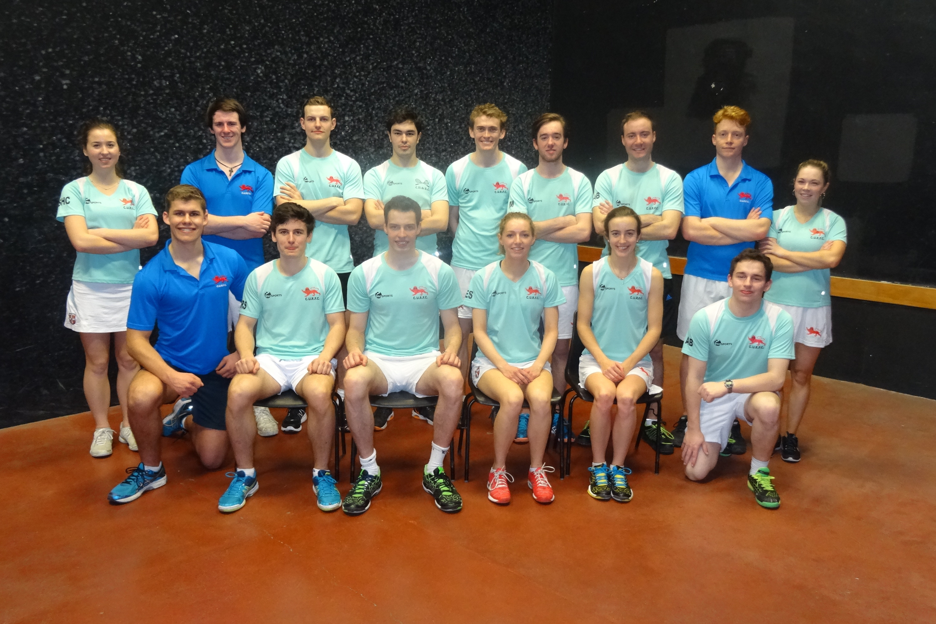 The Cambridge squad for the 2017 Varsity Match