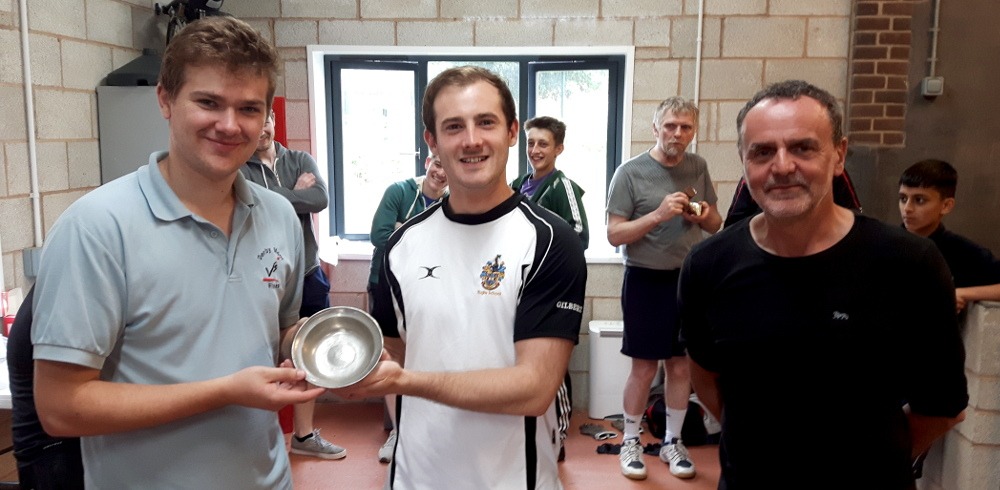 Winners Rob Whitehorn & George Terry