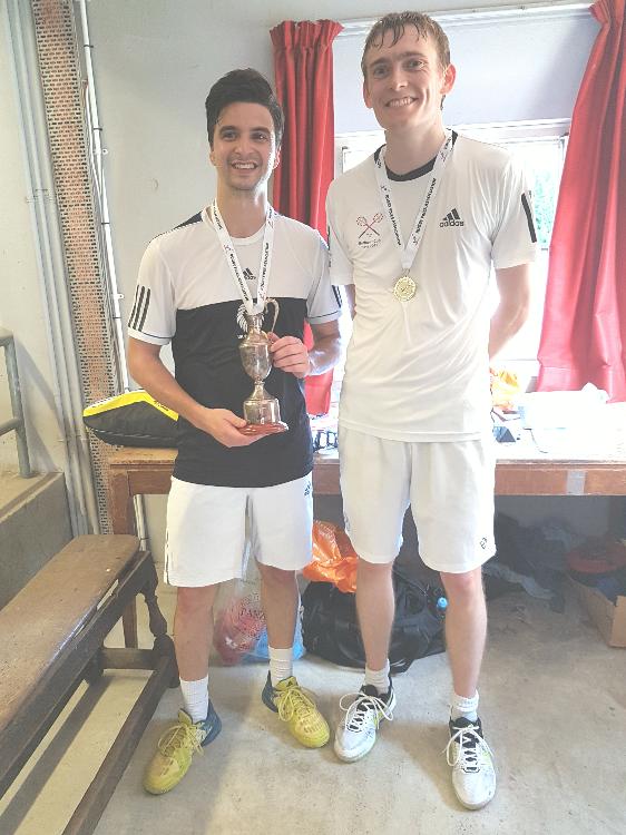 The finalists in the SE Open Singles