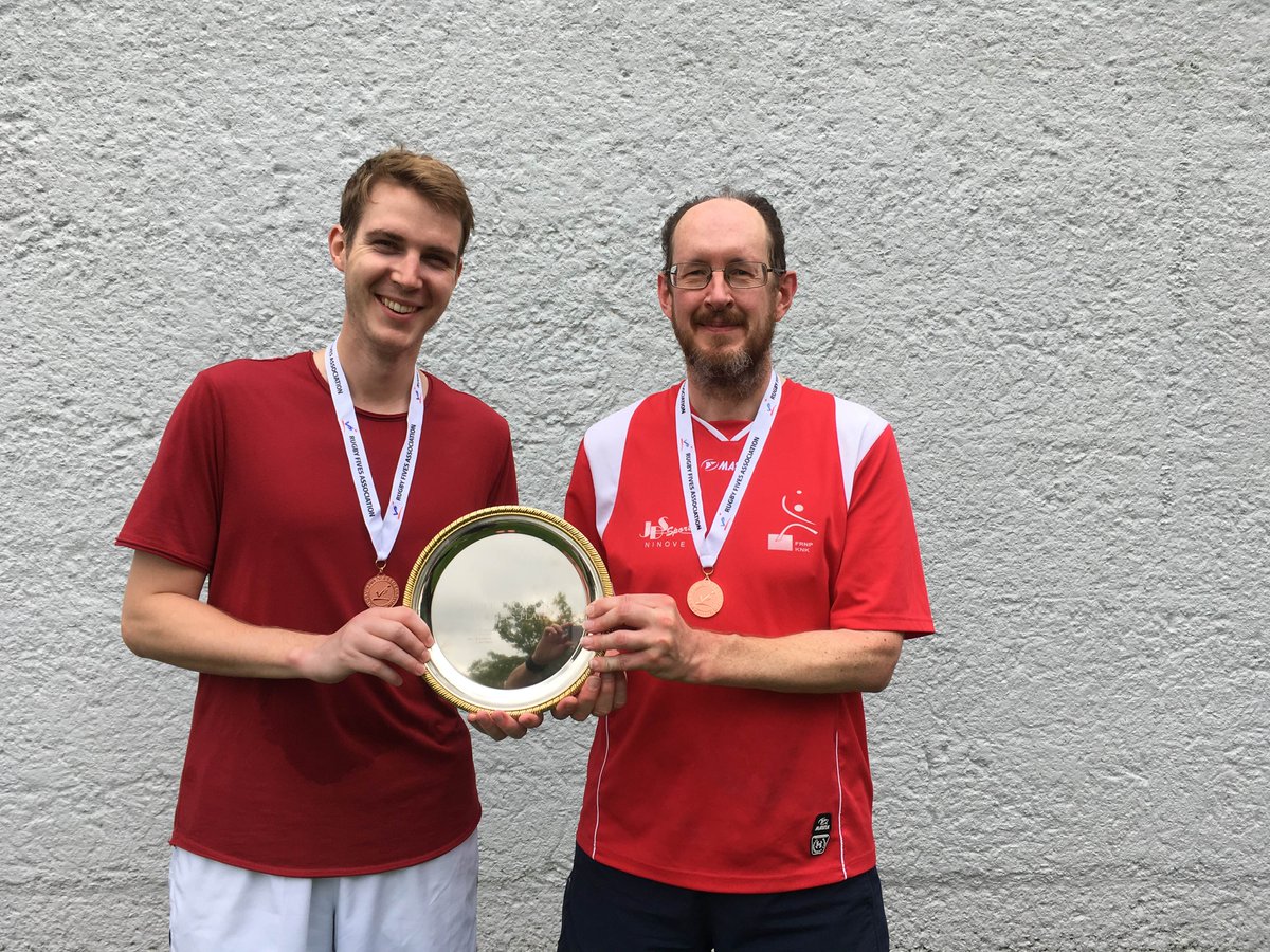 Plate winners in the SE Open Doubles 2017