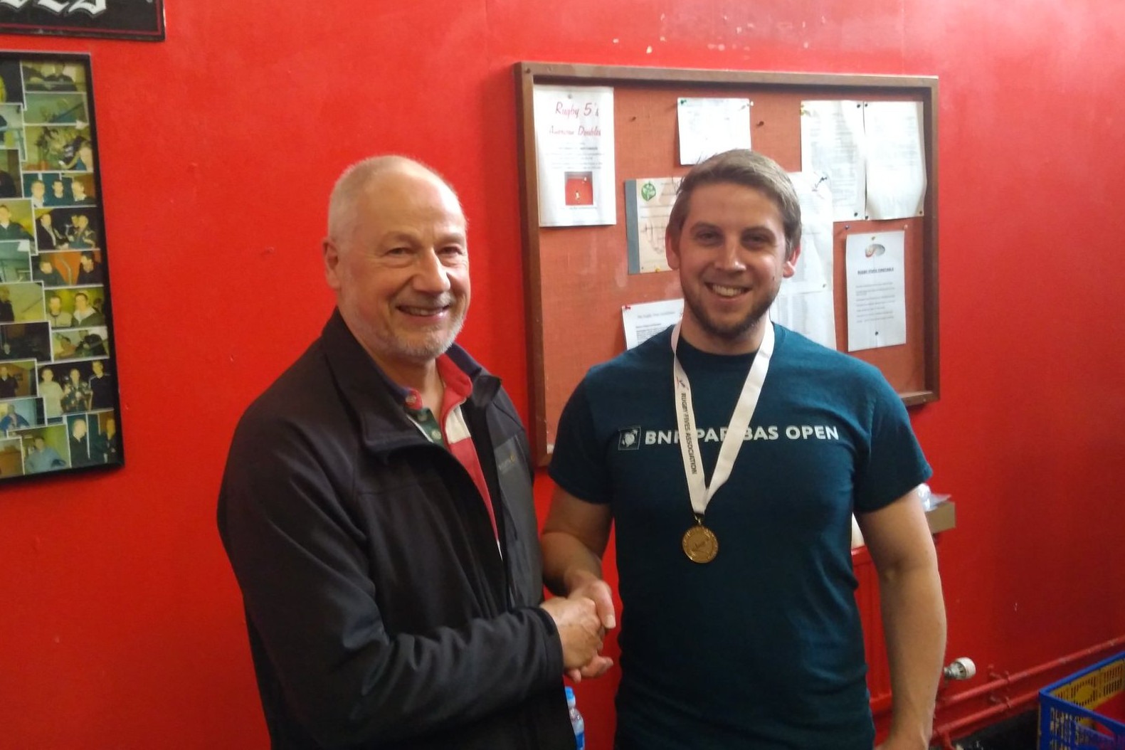 The Singles Plate winner