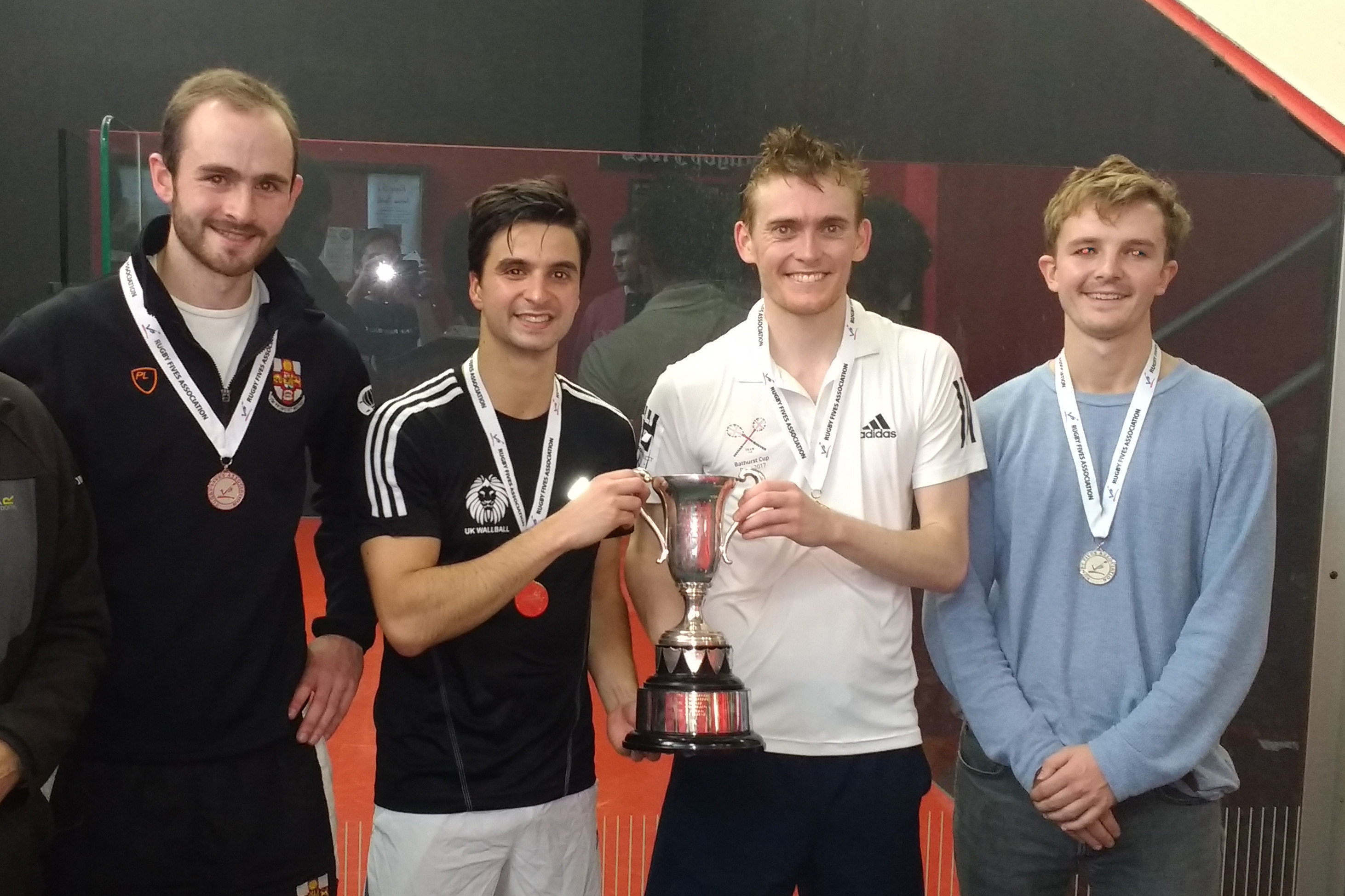 The Yorkshire Open Doubles finalists