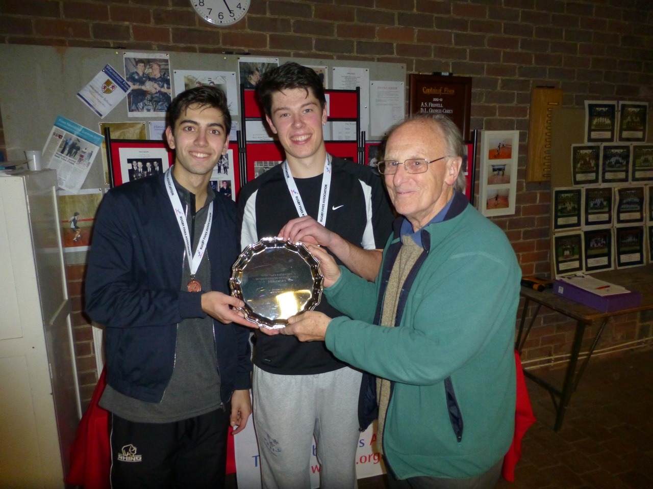 First time winners of the Doubles Plate