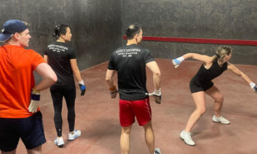 Three in a row at the Winchester Mixed Doubles