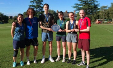 New winners of the 4th National Open Mixed Doubles