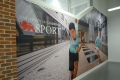 2018 Cambridge  Sports Centre Fives mural