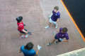 Camille and co. at the Durham Singles Challenger July 2021