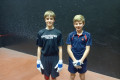 Singles finalists at the National U13 championships 2022