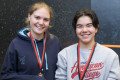 Medallists at the Durham Ladies tournament 2021