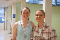 Finalists Ibby and Martha at the Ladies National U23s