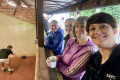 Spectators at the 2021 SW Open at Blundell's