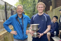 Singles Champion Ed K. at the 2021 SW Open at Blundell's