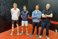 Finalists Kay, Tristao, Ellison & Brooks at the National Doubles 2022