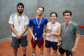 The finalists at the Derby Moor Doubles June 2022