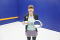 Helena wins the Singles Plate at the Ladies Nationals 2022