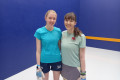 The Singles Plate finalists at the Ladies Nationals 2022