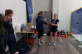 Organiser Louise speaks at the Ladies Nationals 2022