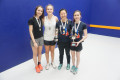 The Doubles finalists at the Ladies Nationals 2022