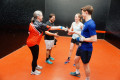 Handshakes at the Mixed Doubles 2022