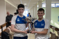 Edinburgh Academy's U16 Doubles champions at the 2022 National Schools