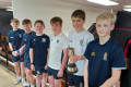 The U14 medallists at the 2022 National Schools