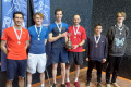 Medallists at the North of England Open 2022