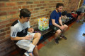Refuelling after the Singles final at the Scottish Open 2022