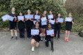 Alleyn's successful squad at the South East Regionals for Girls 2022