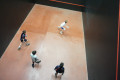 Doubles action at the National U13 championships 2022