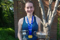 Double champion at the Ladies Winchester Fives Championships