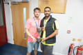 Doubles champions Lewis & Bally at the N ational U25 Championships