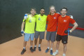 Doubles finalists at the National U25 Championships