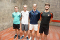 Doubles finalists at the 2022 British Universities Championships at Marlborough