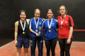 Doubles finalists at the Ladies' U23s 2022