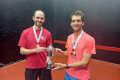 Doubles winners Ollie Arnold  & Will Ellison at the 2022 London Open