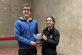 Tom & Abbie win the T-Pot at the President's Cup 2022