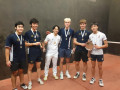 Winchester squad at the 2022 Schools Winchester Doubles