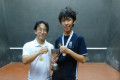 Winchester's champions at the 2022 Schools Winchester Doubles