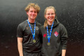 Emrys & Viola win the Plate at the National Mixed Doubles 2023