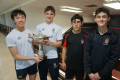 U16 Doubles finalists at the National Schools Championships  2023
