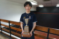 Winchester's U18 Singles champion at the National Schools Championships  2023